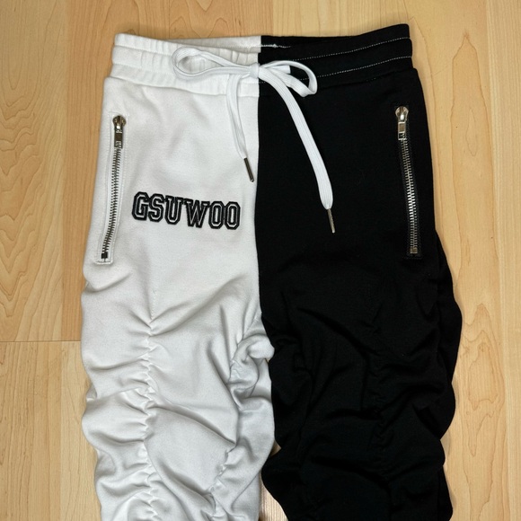 Ruched leggings - duo tone - Picture 5 of 5